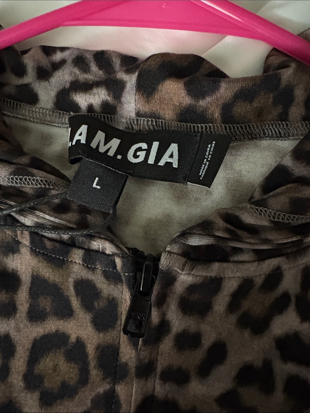 I am Gia blare tracksuit dark leopard - Picture 8 of 8